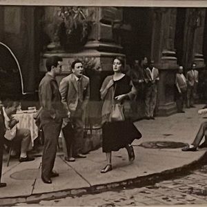 For Sale! Classic Vintage B/W Living Life in Italy Framed